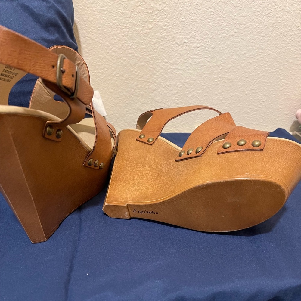 Wedge heel